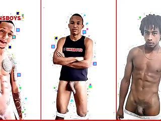 03 - Tr&ecirc;s garotos vers&aacute;teis tomando banho - Compila&ccedil;&atilde;o banhos &num; 3